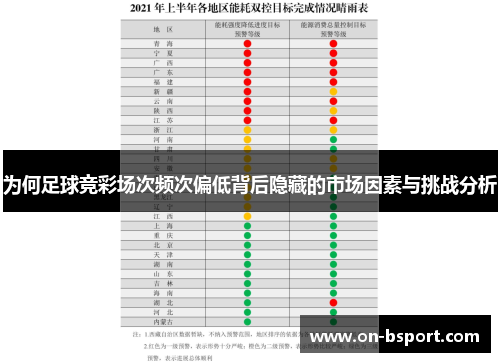 为何足球竞彩场次频次偏低背后隐藏的市场因素与挑战分析