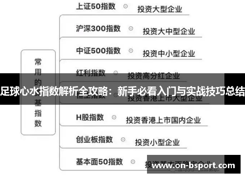 足球心水指数解析全攻略：新手必看入门与实战技巧总结