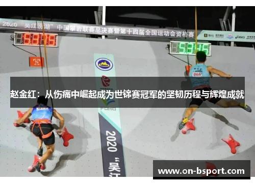 赵金红:从伤痛中崛起成为世锦赛冠军的坚韧历程与辉煌成就 赵金红:从伤痛中崛起成为世锦赛冠军的坚韧历程与辉煌成就